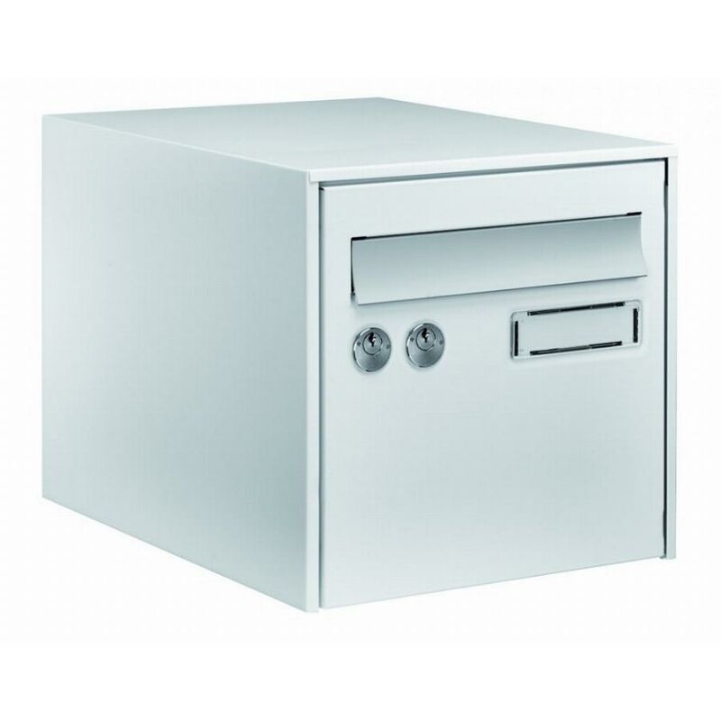 foto del prodotto cassetta per le lettere decayeux box 300 bifacciale bianco 125631