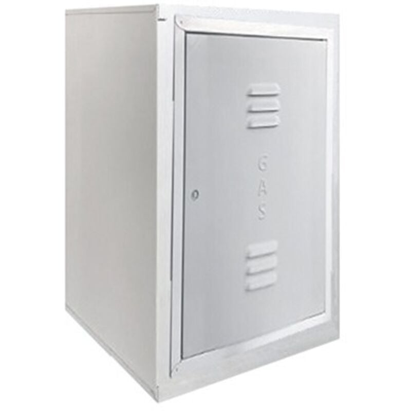 foto del prodotto cassetta per protezione contatore gas zincata cm 50x40x30 hxlxp smontata