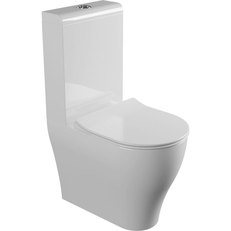 foto del prodotto cassetta per vaso monoblocco app flaminia colore argilla opaco