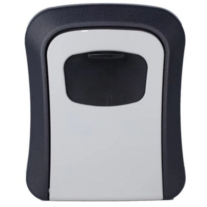 foto del prodotto cassetta portachiavi con combinazione keybox codice a 4 cifre in lega di zinco e acciaio solido dimensioni medie applicabile a muro - uniko