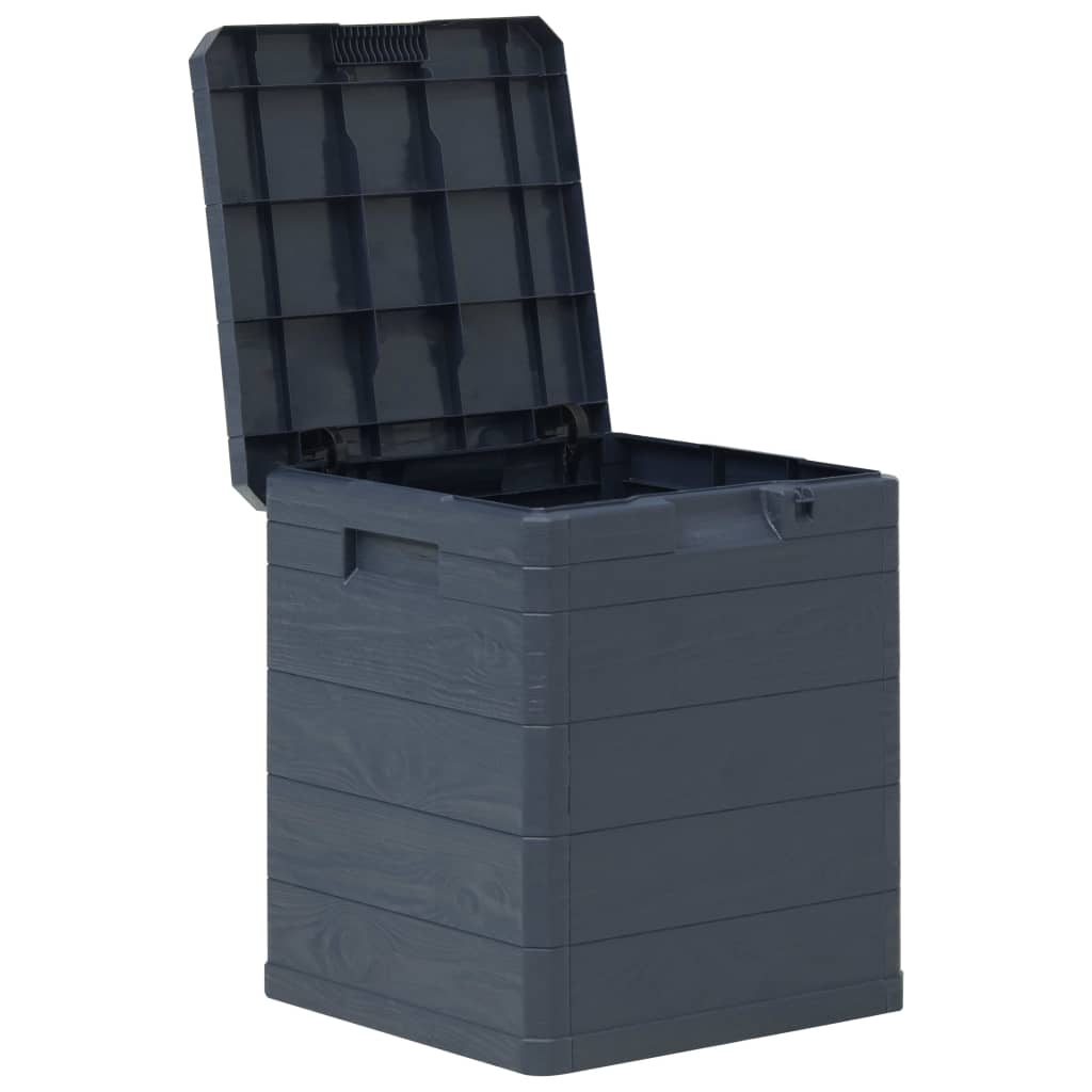 foto del prodotto cassetta portaoggetti per mobili da giardino 90 litri antracite 02 0013048