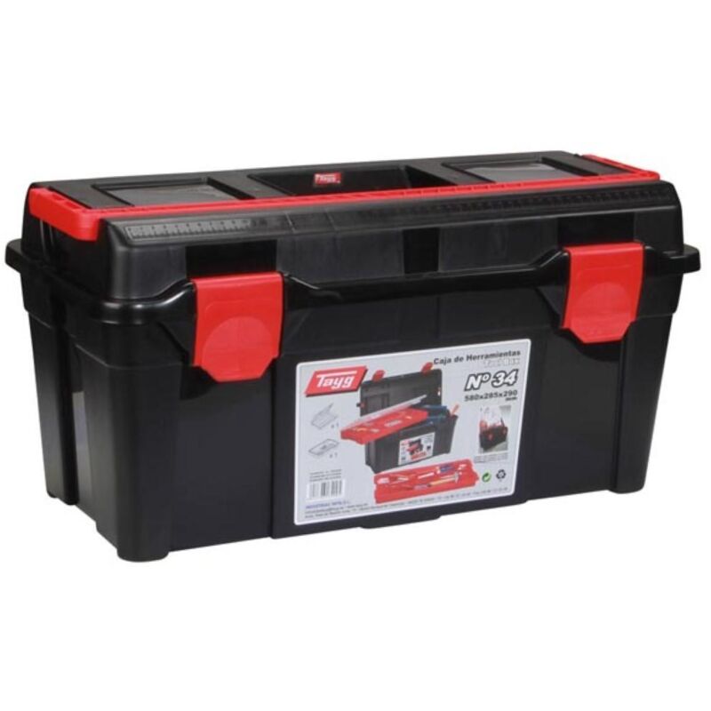 foto del prodotto cassetta portautensili in plastica tayg n34 - 580x285x290 134005
