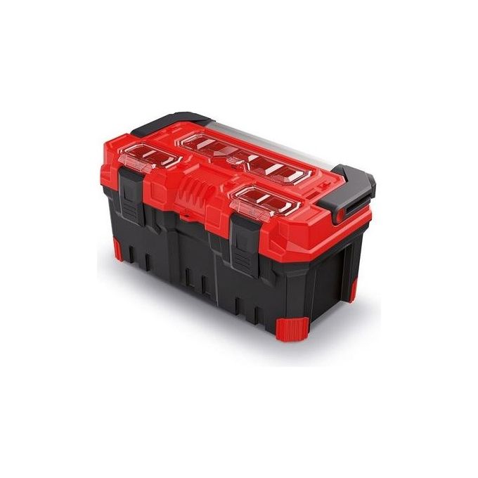 foto del prodotto cassetta portautensili titan plus rossa mm.554x286x276h. carico max kg.20 art.ktipa5530