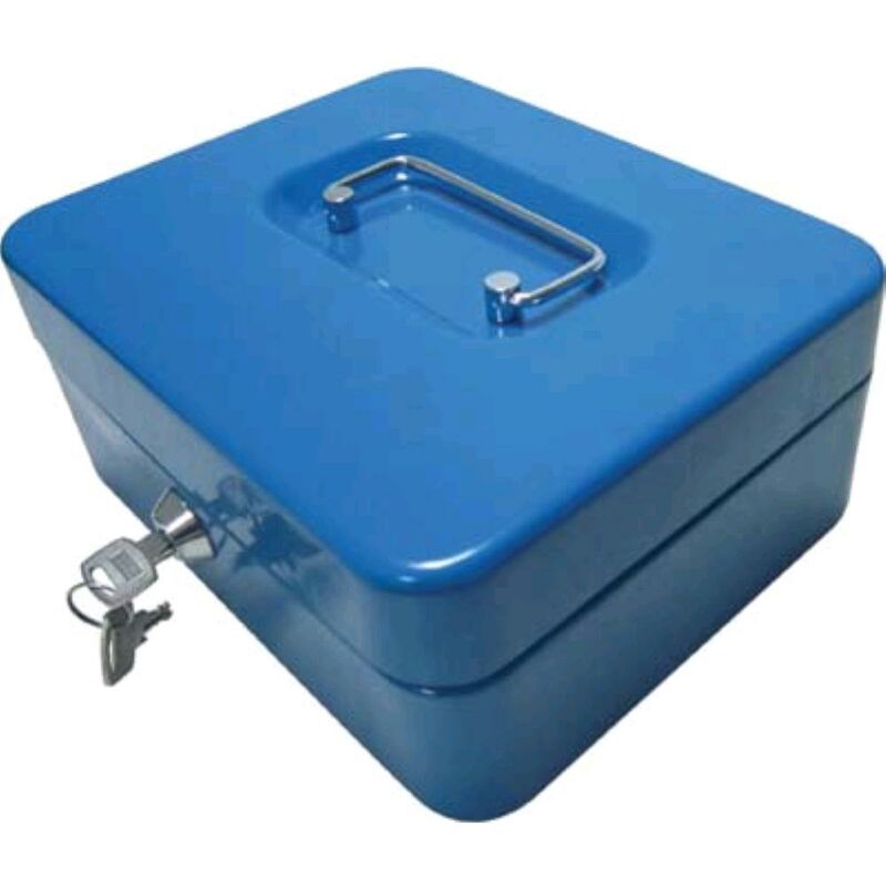 foto del prodotto cassetta portavalori acciaio verniciato chiavi 2 cm 20x16x9 1 pz