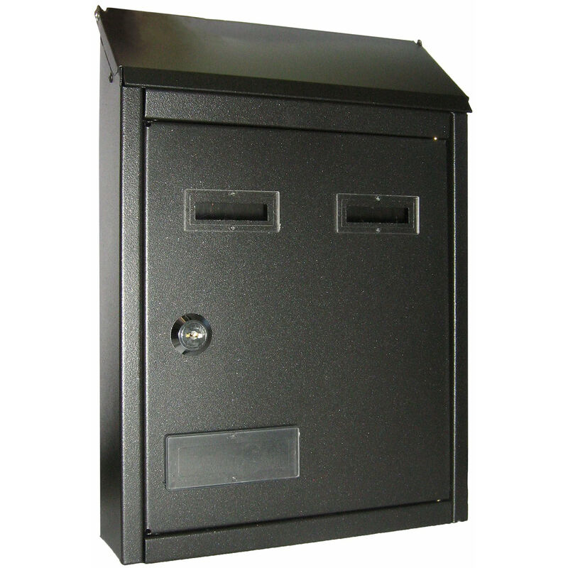 foto del prodotto cassetta postale 21x7xh30 cm brixo city antracite