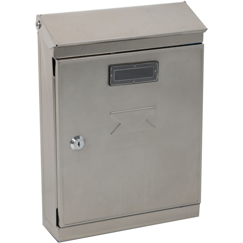 foto del prodotto cassetta postale acciaio inox 32x22x08