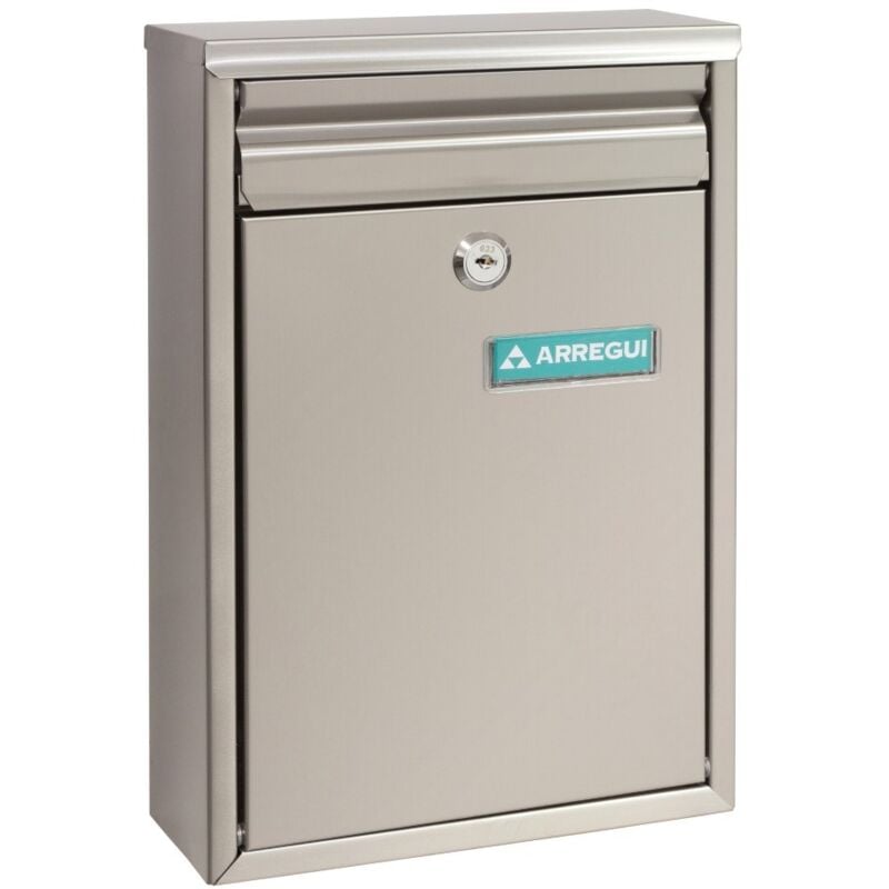 foto del prodotto cassetta postale acciaio inox zaguan 28x24x95 arregui