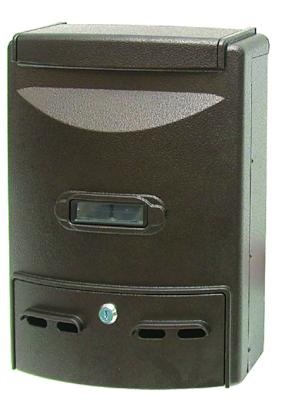 foto del prodotto cassetta postale all. riviste bronzo cm.28x10x38