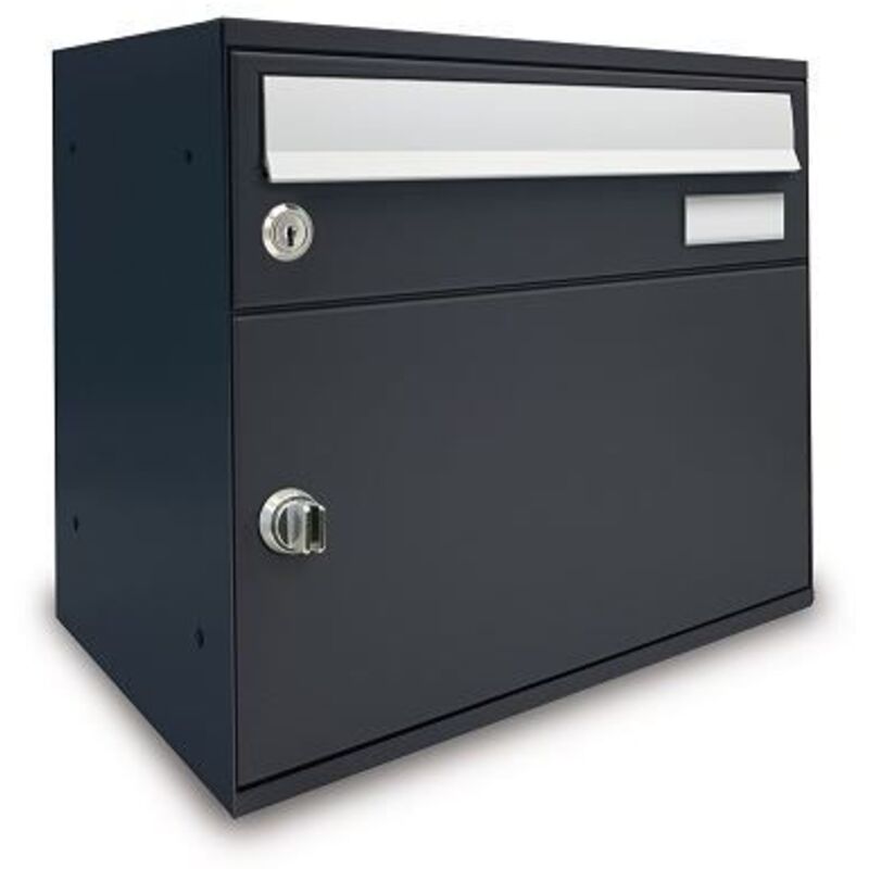foto del prodotto cassetta postale alubox easybox 400 grigio
