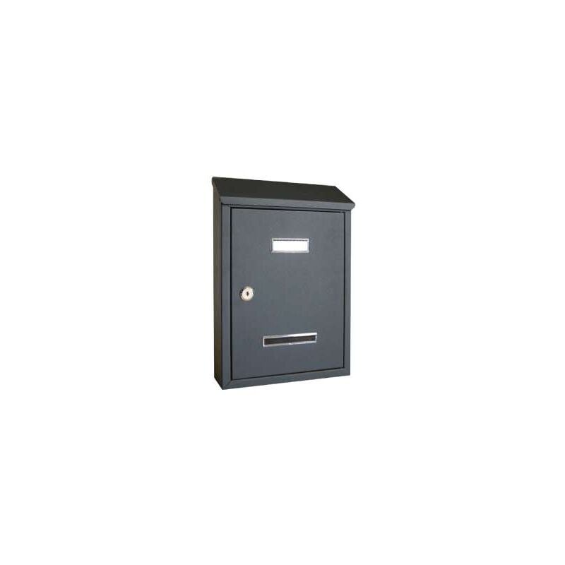 foto del prodotto cassetta postale antracite mm.350x230x80