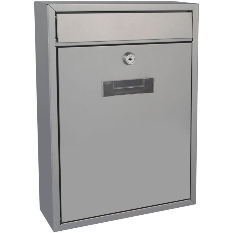immagine 0 del prodotto cassetta postale ibiza argento 36 x 26 x 8 cm
