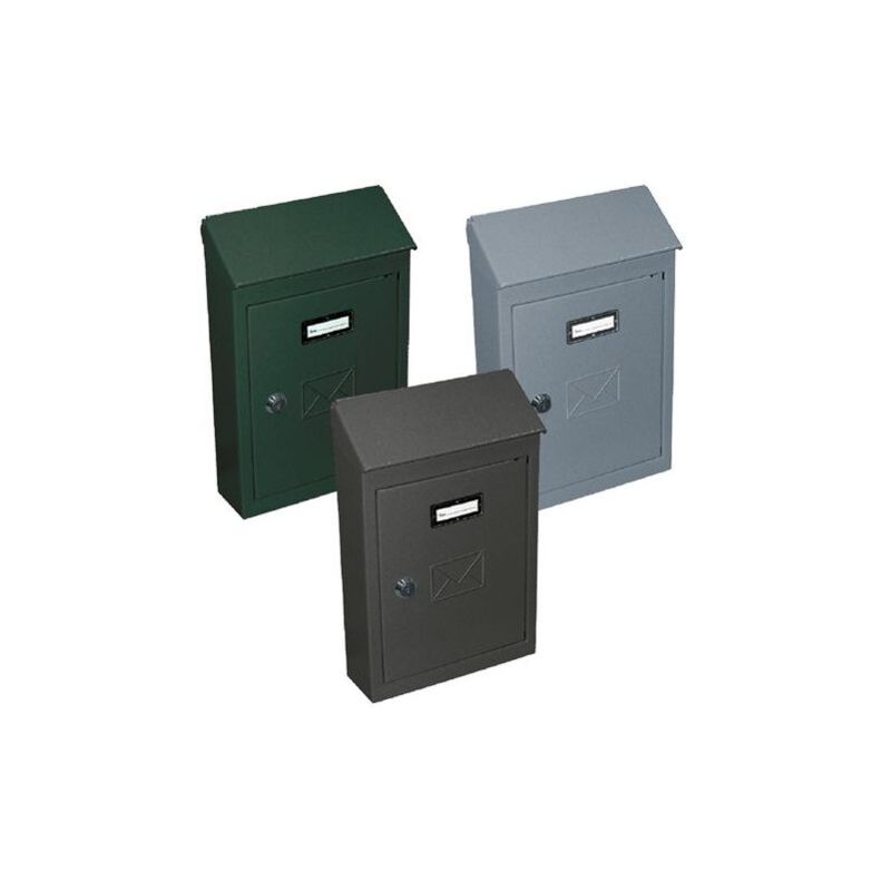 foto del prodotto cassetta postale ideal star 2500 mm 200x60x300h nera