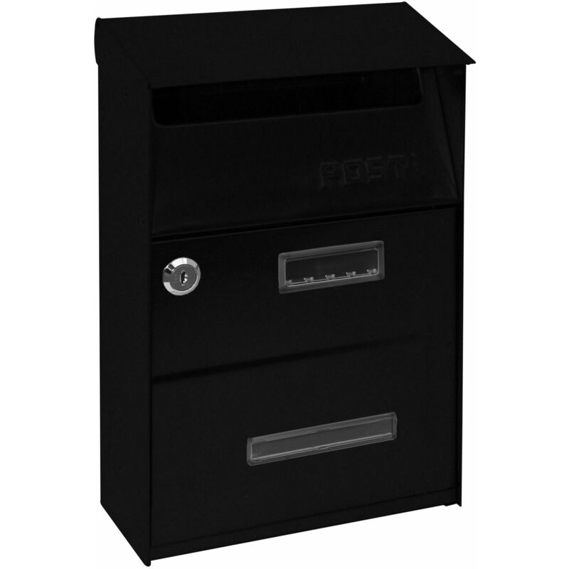 foto del prodotto cassetta postale l22xp11xh32,5 cm brixo rugby grigio ghisa