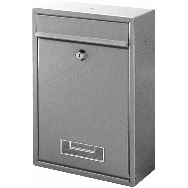 foto del prodotto cassetta postale l22xp9xh33 cm brixo domus grigio