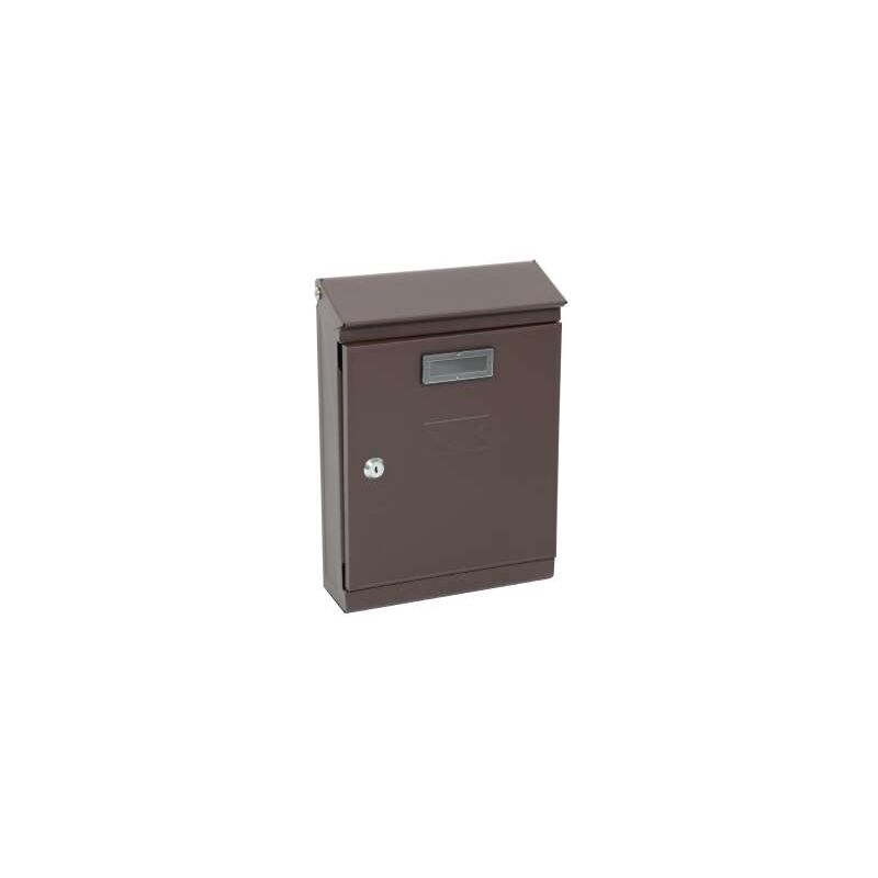 foto del prodotto cassetta postale marrone mm.320x220x80