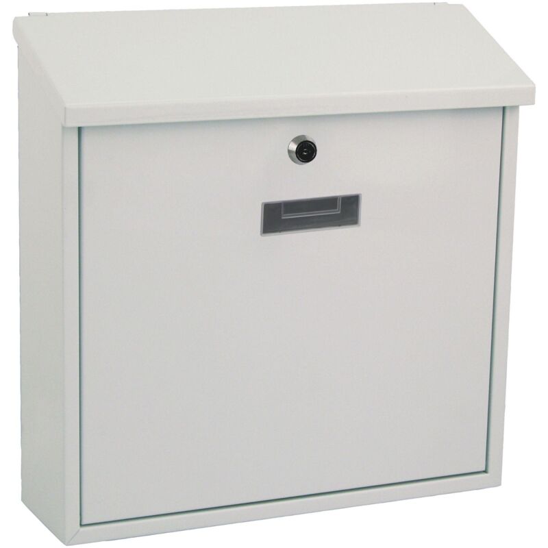 foto del prodotto cassetta postale monaco bianco 36,8 x 36,5 x 10 cm
