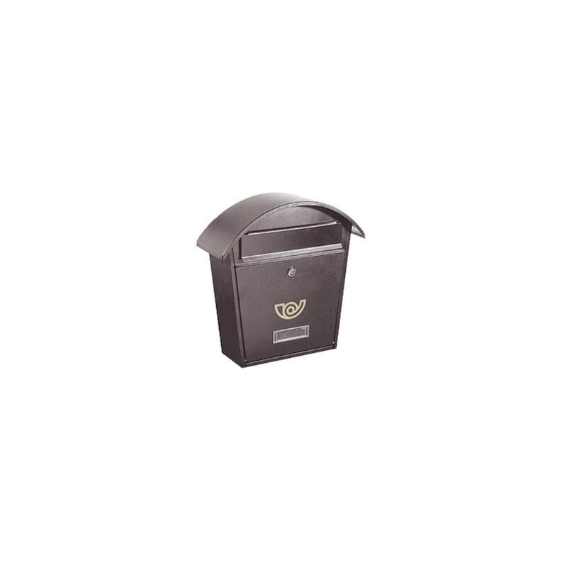 foto del prodotto cassetta postale per esterni chalet colore grigio alubox