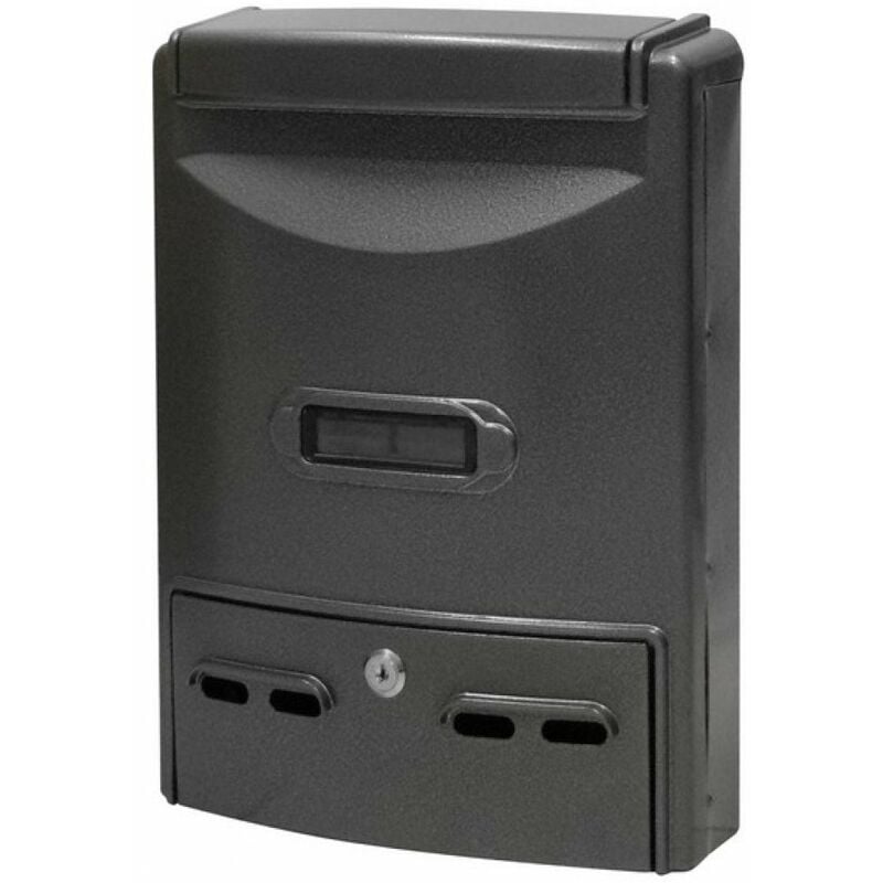 foto del prodotto cassetta postale portariviste classica grigio