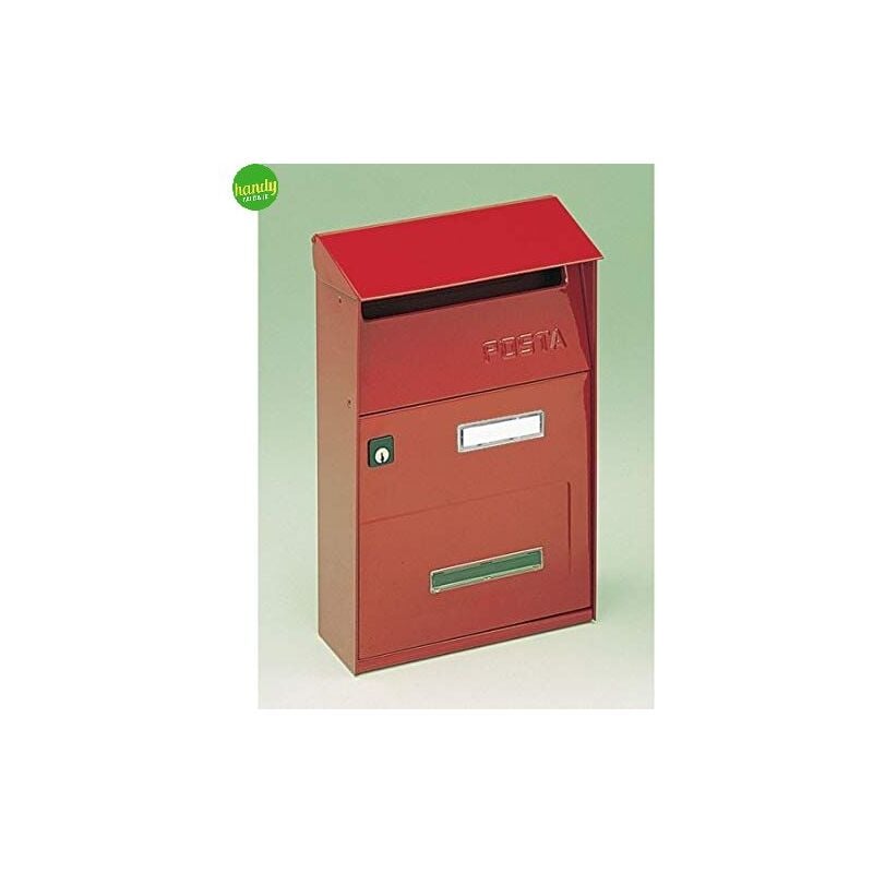 foto del prodotto cassetta postale postale alubox effe rossa