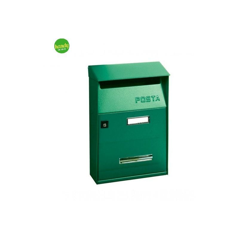 foto del prodotto cassetta postale postale alubox effe verde