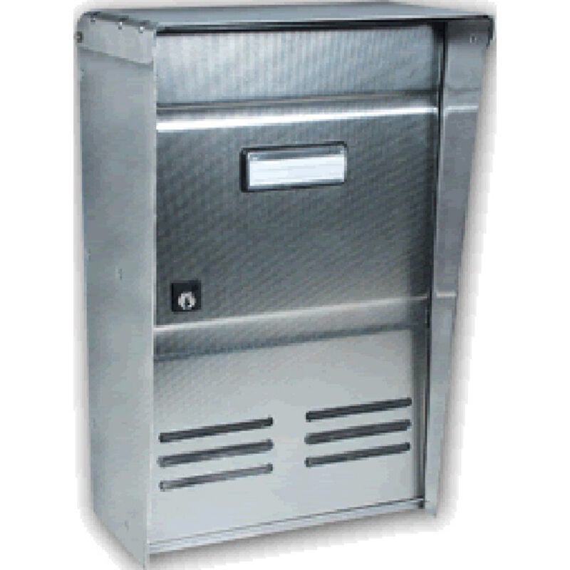 foto del prodotto cassetta postale serie dublo in inox alubox