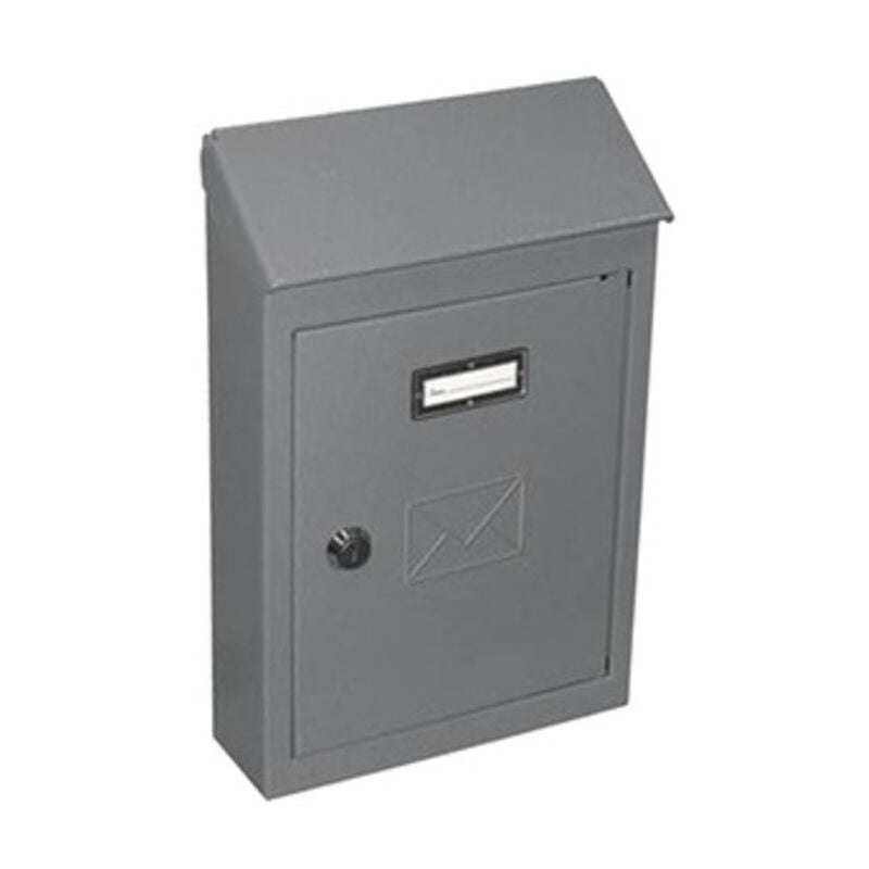 foto del prodotto cassetta postale tetto cil. 2500c 2 cm.26 grigia. prezzo per 1 pezzo.