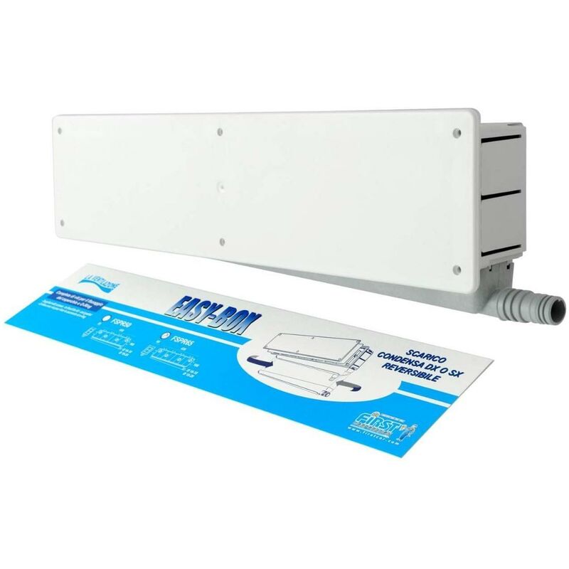 foto del prodotto cassetta scarico condensa rettangolare la ventilazione bianco fspr65