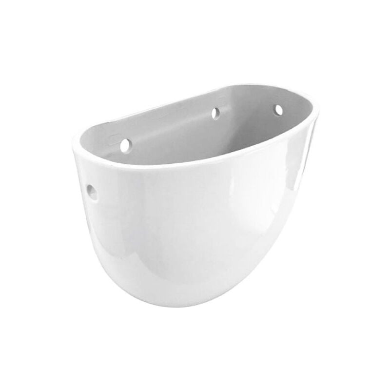 foto del prodotto cassetta scarico in ceramica bianca universale barbottina