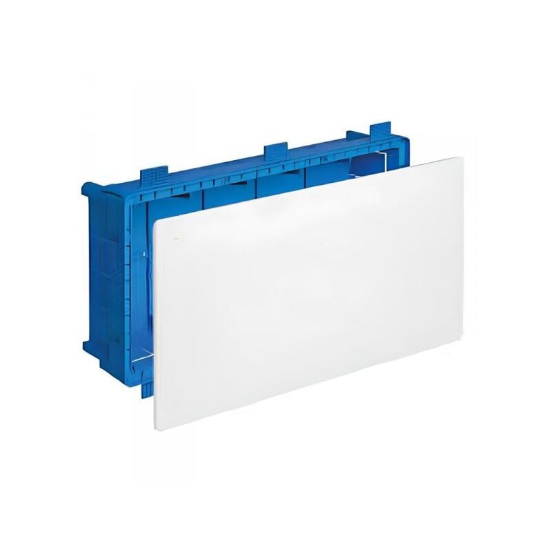foto del prodotto cassetta scatola di derivazione da cartongesso ip40 con coperchio e viti 392x152x70mm