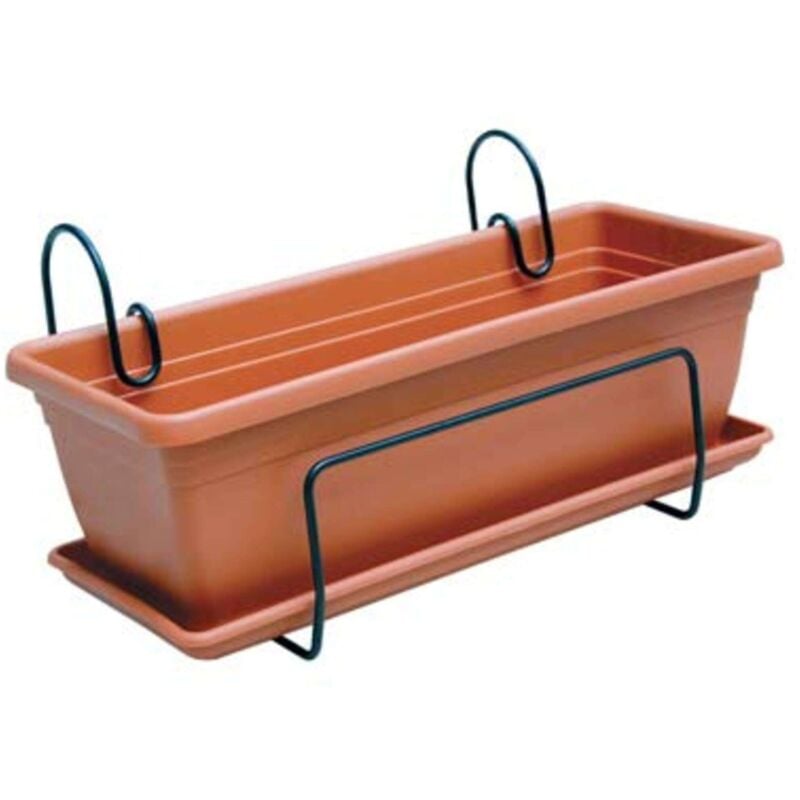 foto del prodotto cassetta sottocassetta iris balconiera ics pp terracotta cm 60x20 h.cm 16 1 pezzo