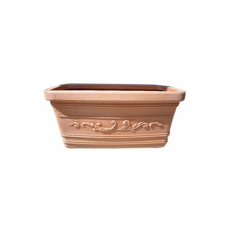 foto del prodotto cassetta vaso festonato in plastica 60x33x29h cm