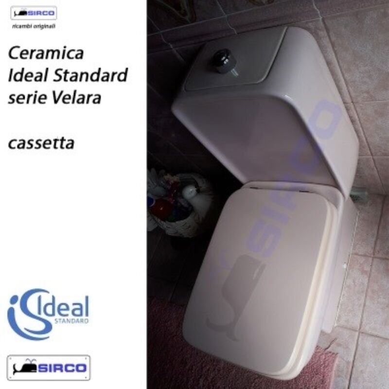 foto del prodotto cassetta velara bianco ideal standard