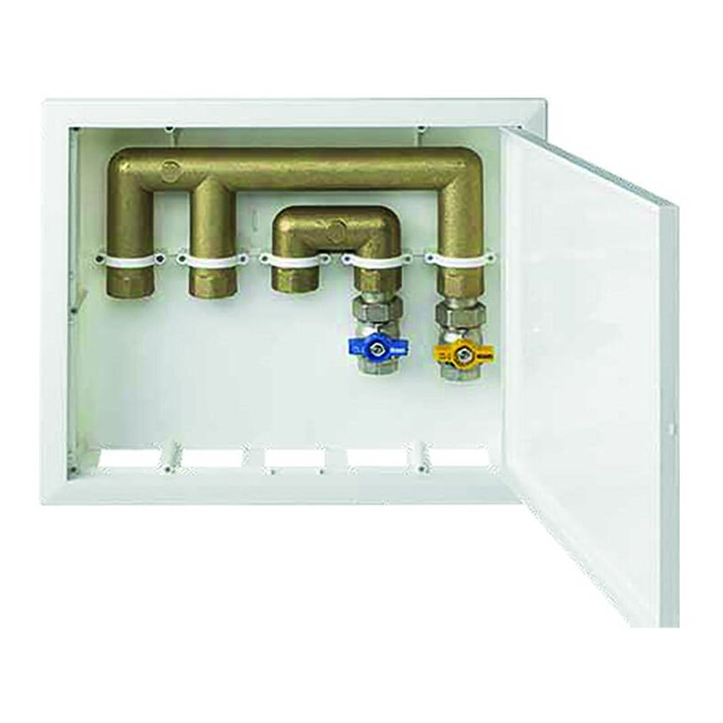 foto del prodotto cassetta vuota per distribuzione acqua e gas l370 x h310 x p82 mm