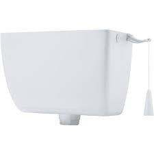foto del prodotto cassetta wc alfa bianca completa , senza coperchio cod.1041 cr104