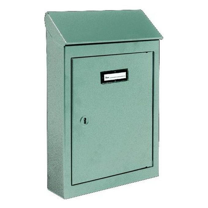 foto del prodotto cassette per lettere lamiera nr. 3 grigio cm.20x6x30