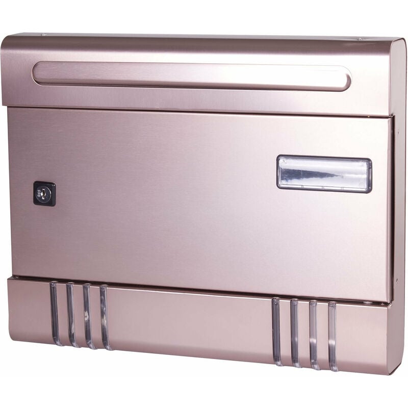 foto del prodotto cassette postali l36,5xp7xh29 cm brixo pluto bronzo