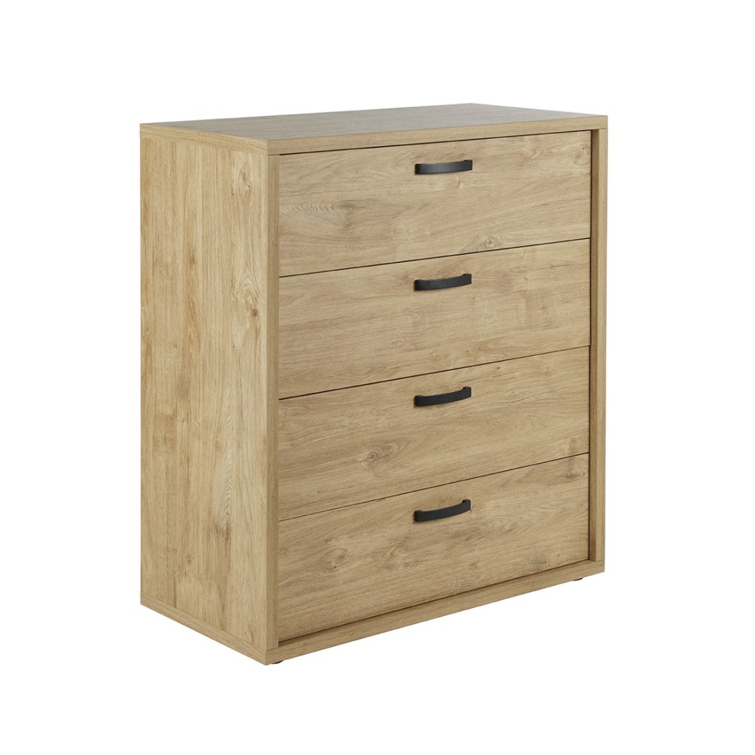 foto del prodotto cassettiera 4 cassetti colore rovere dorato collezione morgane.