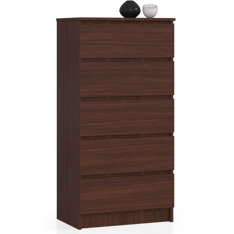 foto del prodotto cassettiera akord k60 cassettiera weng 60 cm 5 cassetti 60x40x121 cm