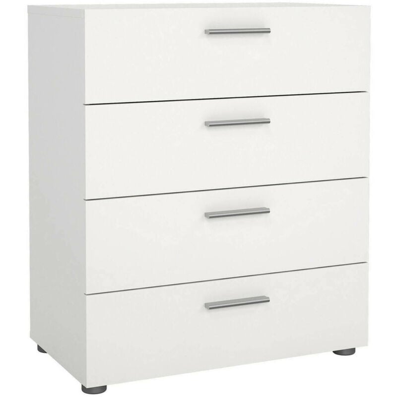 foto del prodotto cassettiera aramis, settimino multiuso, com camera da letto, mobile con cassetti, 70x40 h82 cm, bianco dmora
