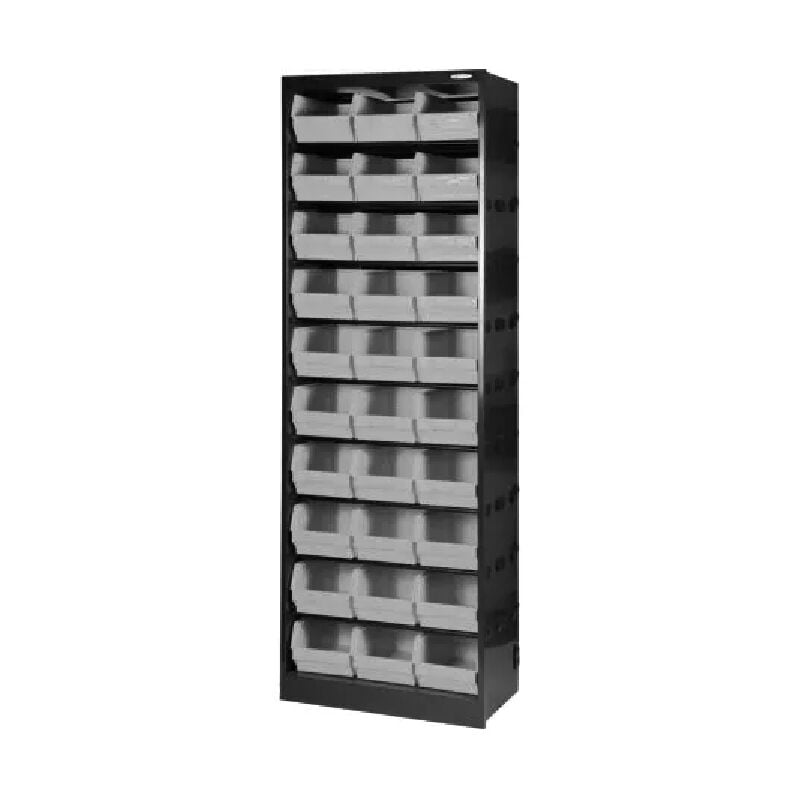 foto del prodotto cassettiera armadio portaminuteria 30 cassetti 66x37x190 in lamiera