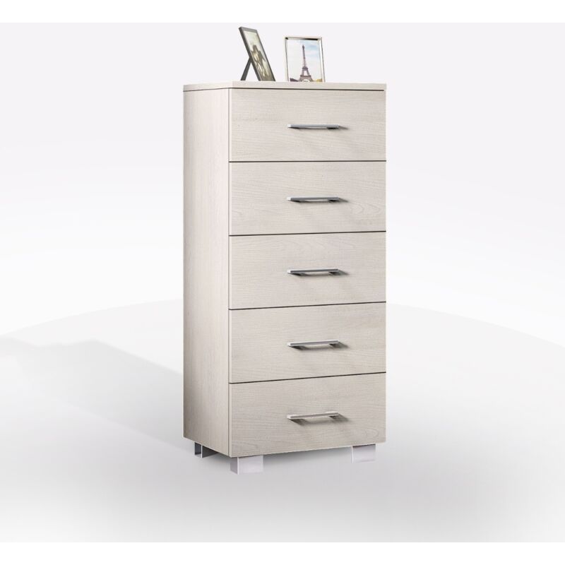 foto del prodotto cassettiera cm 42x44 h.103 olmo bianco