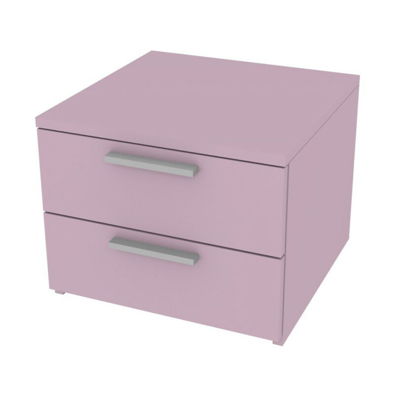 foto del prodotto cassettiera colorata per cameretta 2 cassetti con chiusura rallentata cipriaf3c4ff