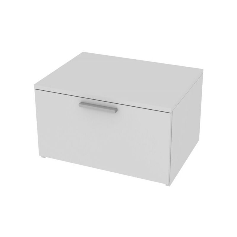 foto del prodotto cassettiera colorata per cameretta design moderno e chiusura delicata bianco