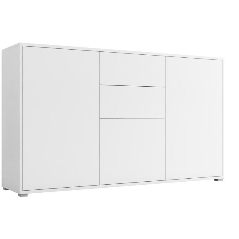 foto del prodotto cassettiera comfivo fersoe 100, bianco, con cassetti e ante, numero di cassetti 0, 93x141x41cm