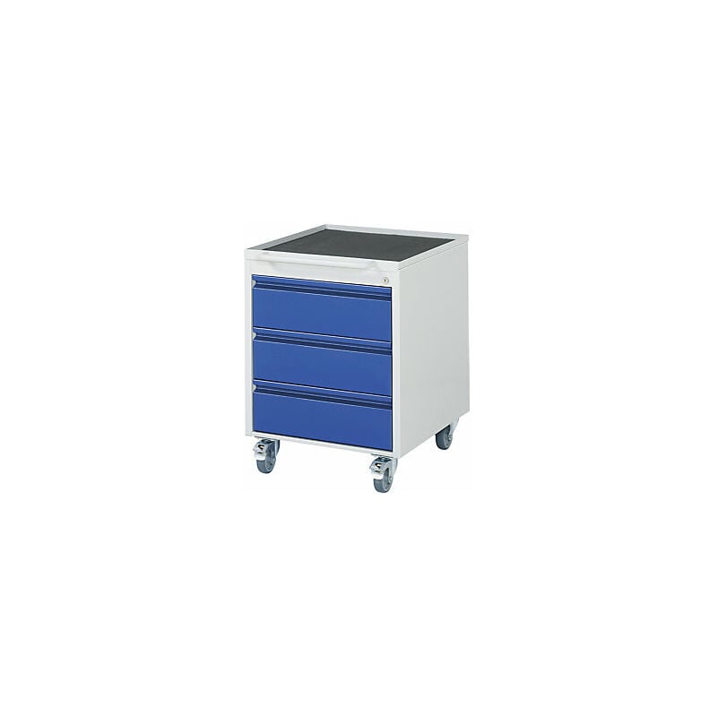 foto del prodotto cassettiera con rotelle con 3 cassetti alt x largh x - rau