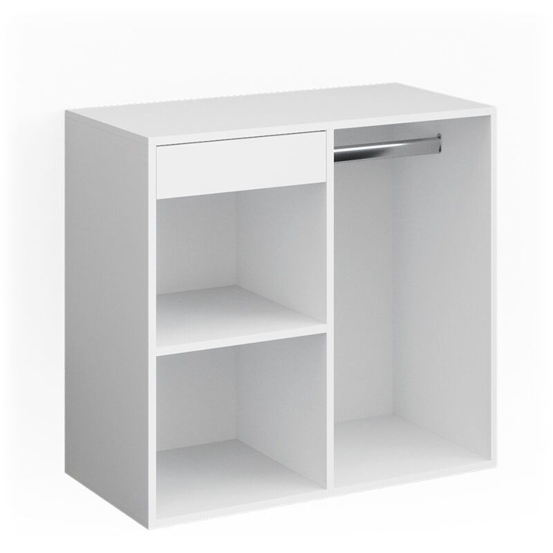 foto del prodotto cassettiera da toilette isabelle, bianco, 80.1 x 75 cm vicco