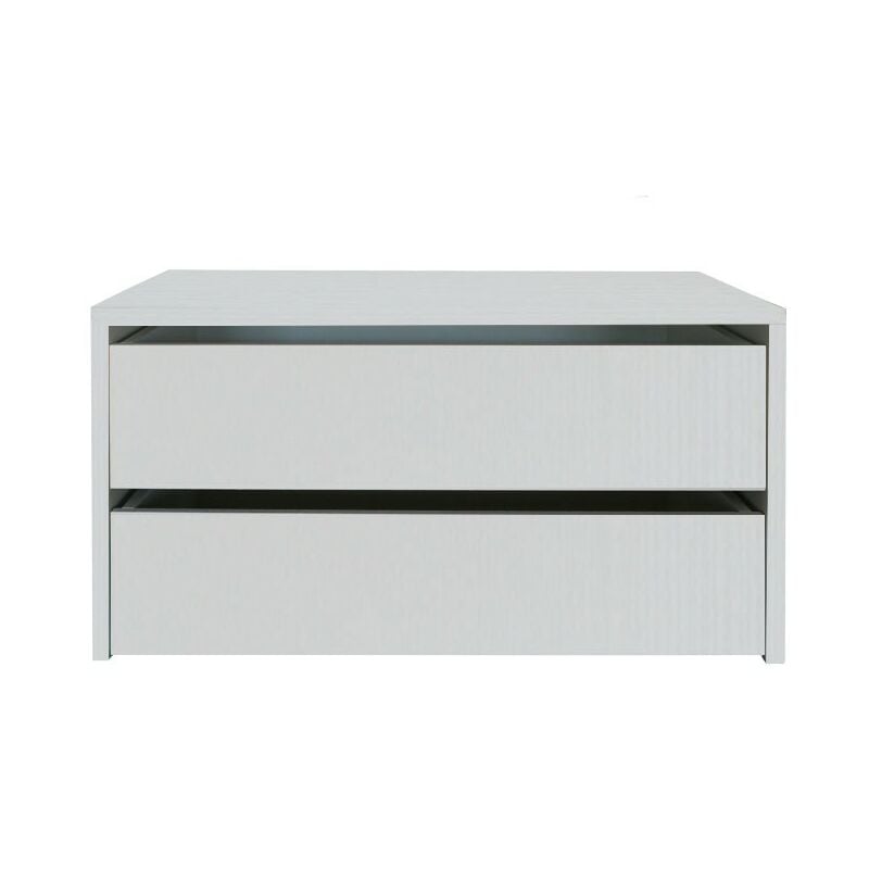 foto del prodotto cassettiera in legno per interno amadio colore bianco cm h.50xl.86,5xp.45