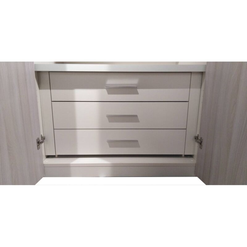 foto del prodotto cassettiera interna 2 cassetti 89x53xh35cm sabbia