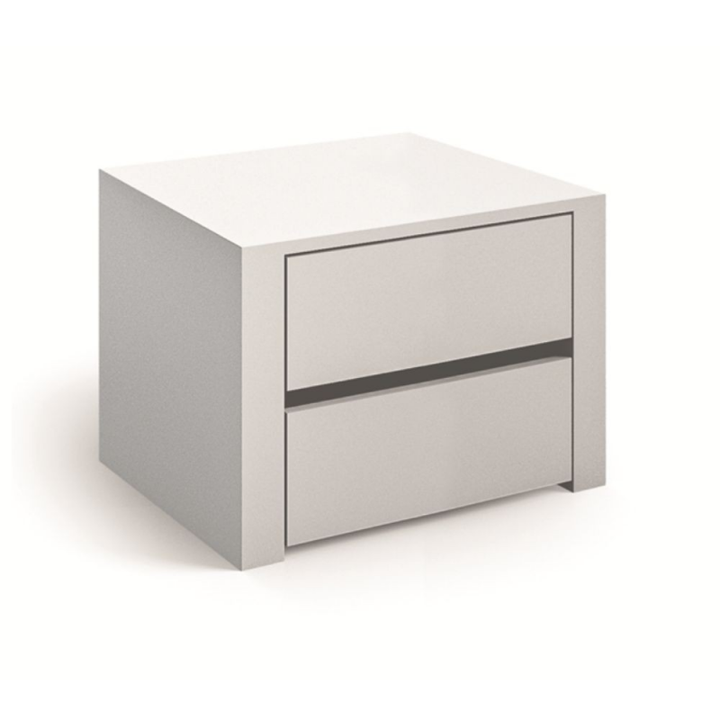 foto del prodotto cassettiera interna alice 450 con lati finiti 2 cassetti colore bianco