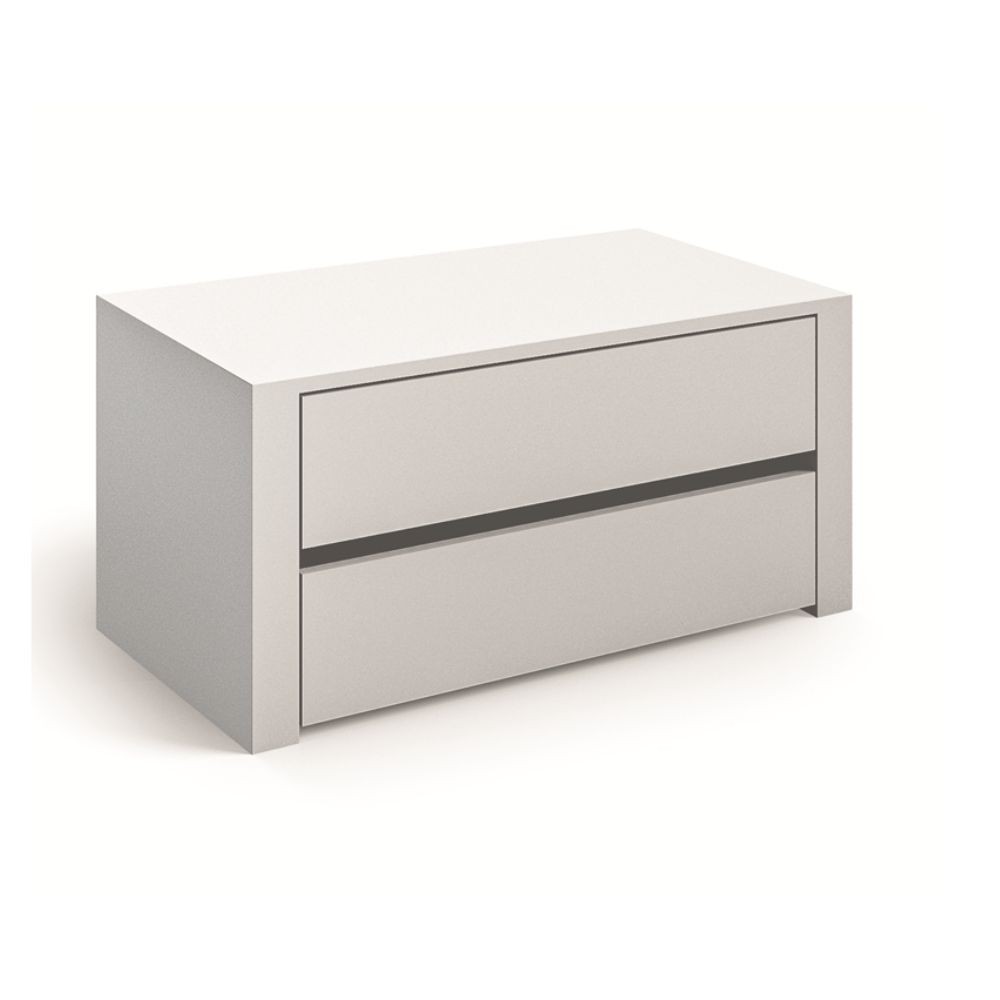 foto del prodotto cassettiera interna alice 778 con lati finiti 2 cassetti colore bianco